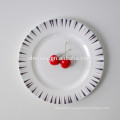 modern design porcelain dessert plate